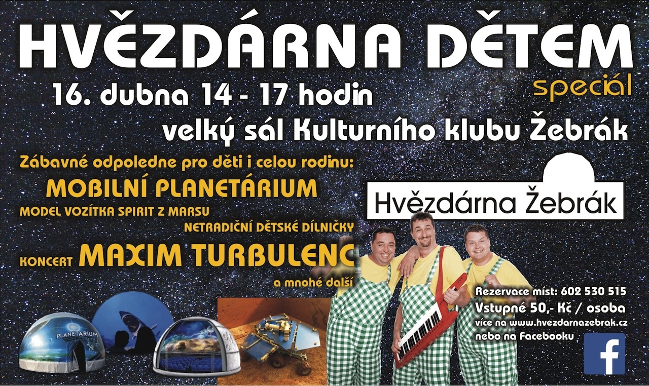Zveme Vás do vesmíru!